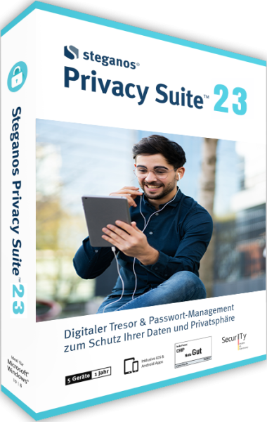 Steganos Privacy Security 23 | Download + Produktschlüssel bei Best-software.de