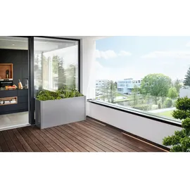 Biohort Belvedere Midi 150 152 x 53 x 61 cm quarzgrau metallic