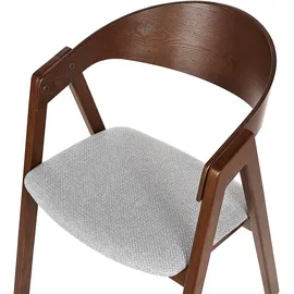 Beliani Esszimmerstuhl 2er Set YUBA
