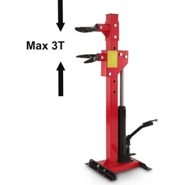 BITUXX 3T KFZ Werkzeug Hydraulischer Federspanner Federbeinspanner Federbein Spanner Rot