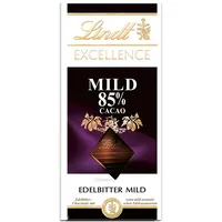 (43,00€/1kg) Lindt Excellence Edelbitter Mild 85% Cacao, Schokolade, 100g Tafel