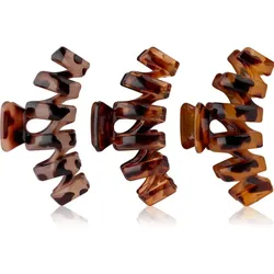 Brushworks Tortoiseshell Claw Clips Haarspange 3 St.