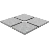 vidaXL Schirmständer Granit 47 x 47 x 4,5 cm Grau