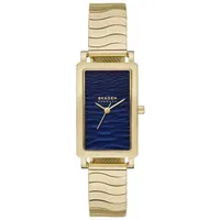 Skagen Quarzuhr »HAGEN LILLE« Armbanduhr, Damenuhr, Edelstahlarmband, analog, goldfarben