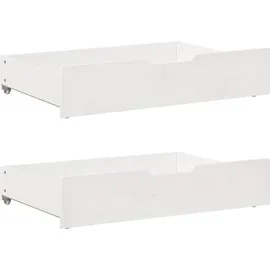 vidaXL Tagesbett 90 x 200 cm Weiß