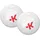 SKROSS eTAG X2 GPS Ortungssystem Gepäckstücktracker, Multifunktionstracker Weiß 1 Paar