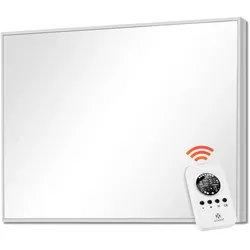 KESSER® Infrarotheizung Mit Thermostat Infrarotheizkörper Elektroheizung Infrarot Heizung Wandheizung - 28 unterschiedliche Routineprogramme , Heizkörper Heizpaneel