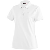 Maier Sports Damen Polo Ulrike T-shirt,Weiß (white), Gr. 36