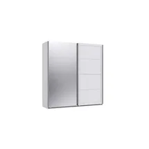 möbel-direkt.de Schwebetürenschrank Chalet 180 x 208 x 65 cm Weiß