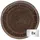 HIT Trading Speiseteller 27 cm Braun 8er Set