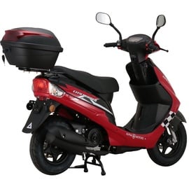 Alpha Motors CityLeader 50 ccm 3,0 PS 45 km/h rot inkl. Topcase