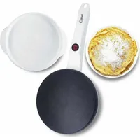 KIWIfotos Crêpes-Maker Kiwi 600W Weiß (Ø 20 cm)