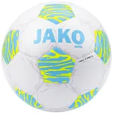 Jako Animal Leicht-Fußball 644 weiß/lightblue/neongelb 290g 5