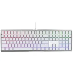 Cherry MX Board 3.0S Gaming RGB Tastatur, MX-Silent Red, weiß