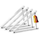 GLIESE Solarmodul Halterung 114 cm (2 Sets),Aluminiumlegierung Balkonkraftwerk Halterung,Solarpanel Halterung,PV modul halterung ,Halterungen Balkonkraftwerk,Verstellbarer Winkel Von 0°-90°,0% MwSt