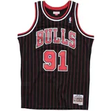 Mitchell & Ness NBA Chicago Bulls Dennis Rodman Trikot Herren, schwarz/rot, M - M
