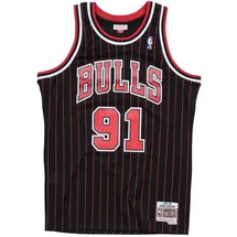 Mitchell & Ness NBA Chicago Bulls Dennis Rodman Trikot Herren, schwarz/rot, M - M
