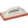 Nordwest Handel AG Kronen-Hansa Reibfix-Brett mit Schwammgummi rot, fein, 140 x 280 x 20 mm