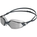 Speedo Unisex Erwachsene Aquapulse Pro Mirror Schwimmbrille, Grau/Silber/Chrom, Einheitsgröße