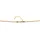 Adelia's Kordelkette Unisex Edelstahl Gold 45 cm