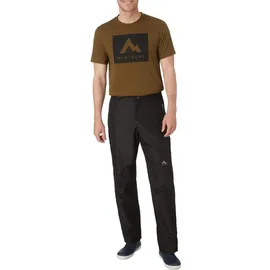 Mc Kinley McKINLEY Herren Regenhose Carlow II ux" Kurzgröße, Schwarz, 25