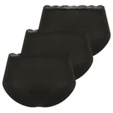 Ysabel Mora Taillenslip 3 St. Schwarz L