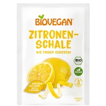 BioVegan Zitronenschale gerieben bio 9 g
