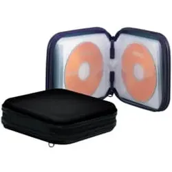 Q-CONNECT CD Wallet f. 24 CDs schwarz KF02204