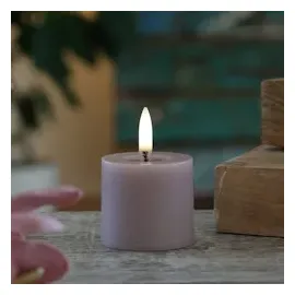 uYuni LED Mini Kerze Thea 5 cm flieder