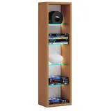 VCM Holz CD DVD Stand Deko Regal Rasato L