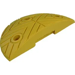 Fahrbahnschwelle 75mm Ende, gelb
