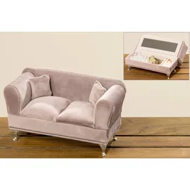 OTTO home Schmuckkasten Deko Sofa mit samtigen Bezug 24x10x13,5cm