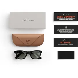 Meta Wayfarer RW4006 50 mm Shiny Black / G-15 Green