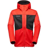 Mammut Ultimate VIII SO Hooded Jacket rot/schwarz XL