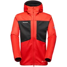 Mammut Ultimate VIII SO Hooded Jacket rot/schwarz XL