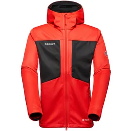 Mammut Ultimate VIII SO Hooded Jacket rot/schwarz XL