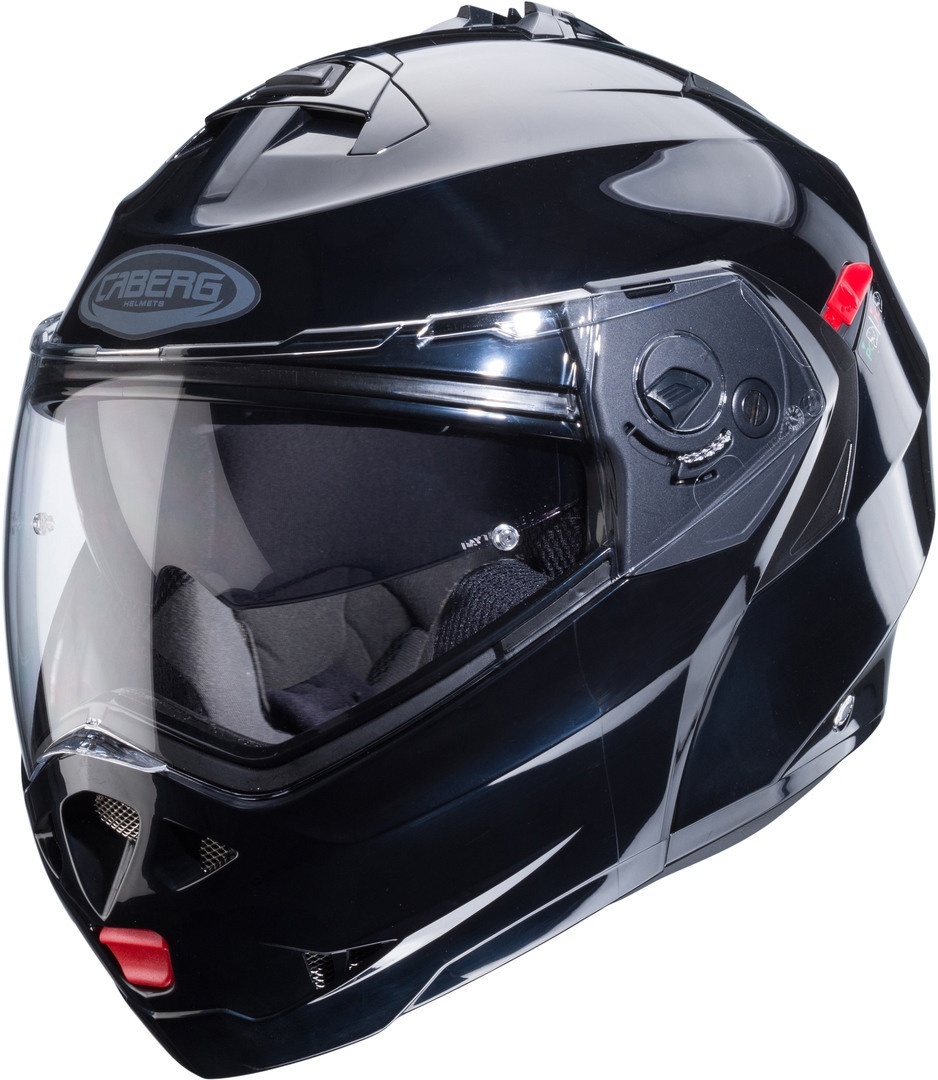 Caberg Duke X Smart Helm, zwart, L Voorman