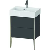 Duravit XViu Waschtisch-Unterschrank XV44580B149 58,4x38,4x49,3cm, 2 Auszüge, champagner matt,