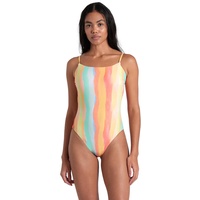 Arena Damen Women's Water Print One Piece Swimsuit, Multistripes, S