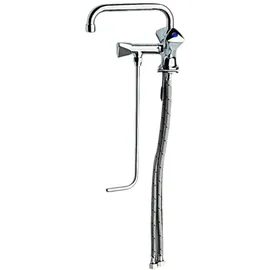 BieTal BieTal® Spülbeckenhahn Wasserhahn Mischbatterie Hochdruck mit 20 cm Unterspülung