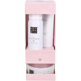 RITUALS Geschenkset für Frauen von The Ritual of Sakura, Probierset - Mit Reismilch & Kirschblüte - Hautpflegende & erneuernde Eigenschaften, weiß, 3.0 stück, 0.77 pounds