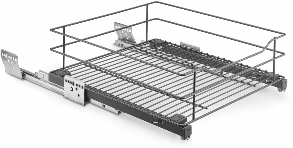 Naber 8031182, Innenauszug Classic, 600 mm Schrank, verchromt