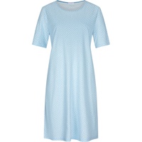 MEY Nachthemd mit Allover-Muster Modell Emelie hellblau 38