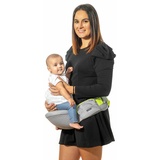 InnovaGoods - Ergonomische Babytrage mit 2 Taschen, 3 Tragepositionen und einfacher Reinigung, Atmungsaktiv, Rutschfest, Baumwolle, Bunt
