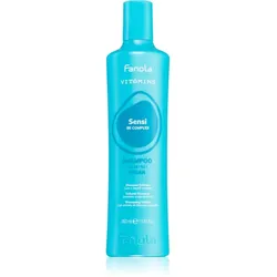 Fanola Vitamins Sensi Delicate Shampoo sanftes Reinigungsshampoo mit beruhigender Wirkung 350 ml