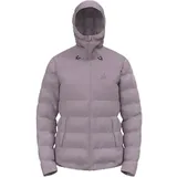 Damen Regenjacke N-thermic Hooded I Wasserdichte Hardshell Wanderjacke Outdoor Jacket Gray Ridge M EU