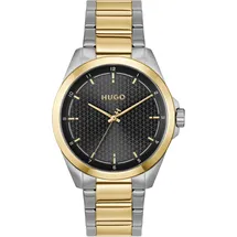Hugo SEAM Quarz Edelstahlarmband 1530452