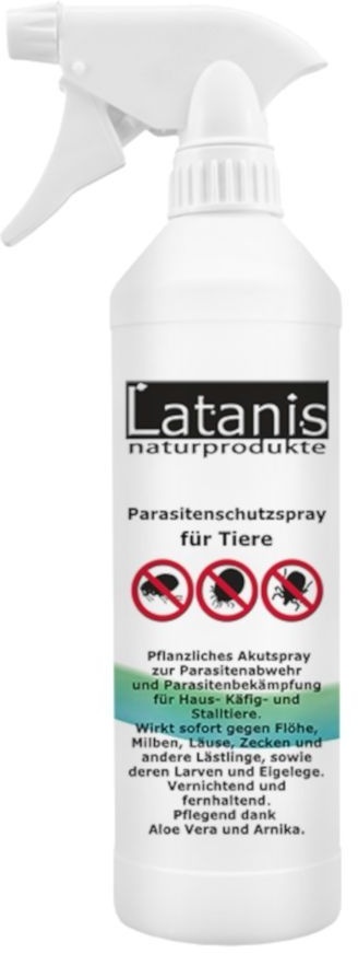 Latanis A16vet Akutspray gegen Parasiten - Schutzspray für Tiere 470 ml