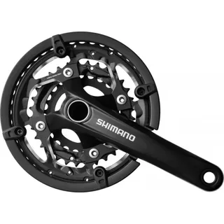 Shimano Kurbelgarnitur FC-T 551 schwarz SCHWARZ No Size