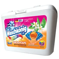 Der Waschkönig Waschmittel Caps 5in1, Color, 35 Stück, Orange NEU & OVP